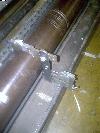  Blades on slitter